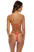 Luli Fama Babes Just Want Sun Multiway Scrunched Cup Bandeau Top